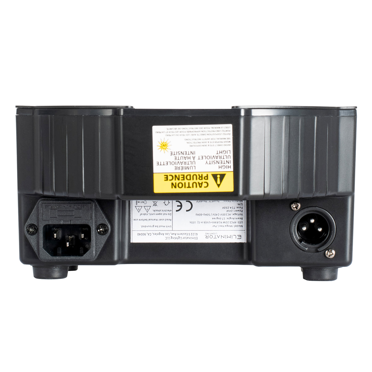 (2) Mega Hex L Par RGBLA+UV LED Wash Lights