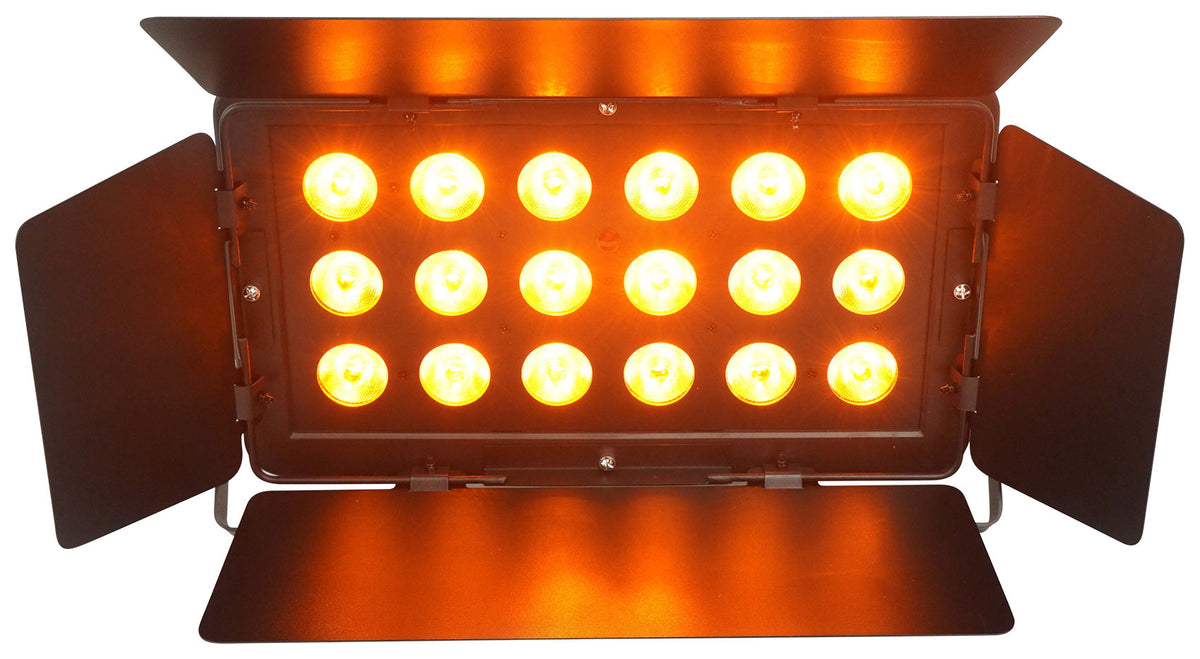 (2) SlimBANK H18 ILS Wash Par Lights