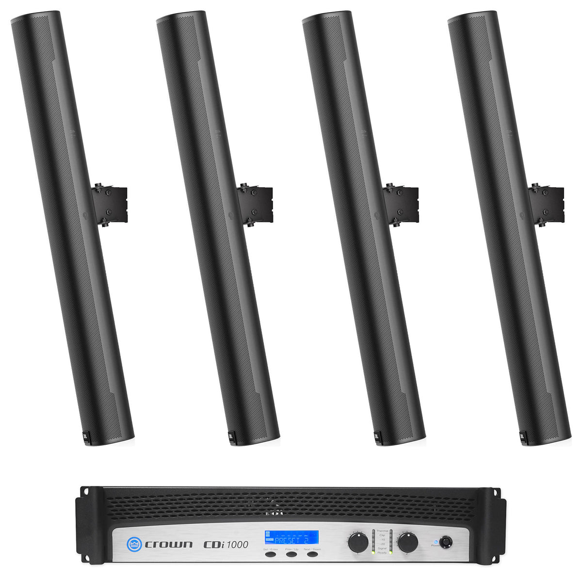 CDi1000 + JBL-COL800-BK 4-Pack