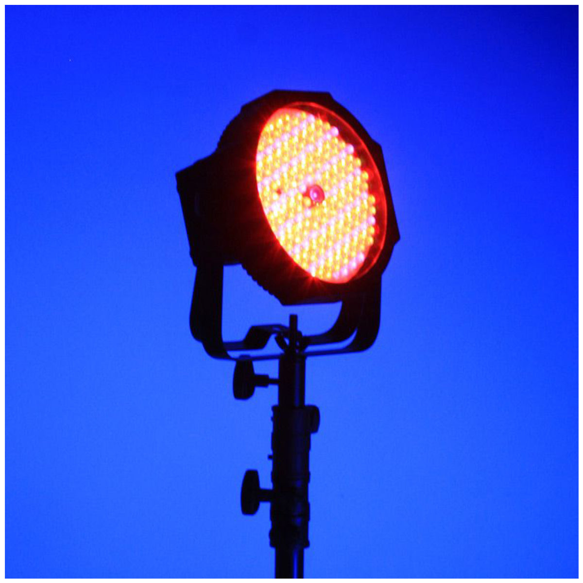 (8) Mega Go Par 64E RGB+UV DMX Par Can Stage Wash Lights