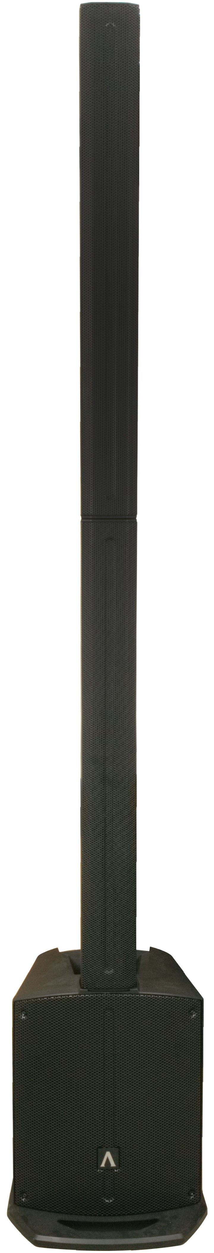 (2) AS8 1000W Line Array DJ PA Column Speakers w/ Mics + Headphones