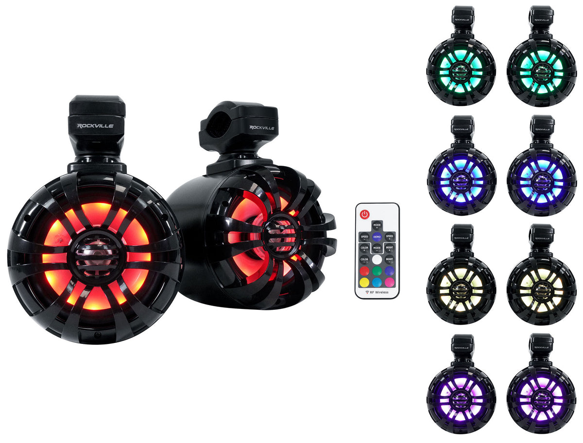 WB50KLS Black 4-Pack + PS40 Bluetooth Amplifier Bundle
