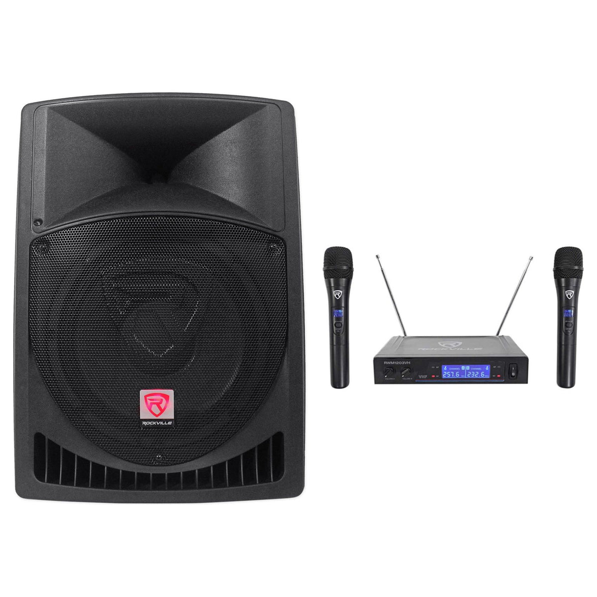 RPG12 + Dual Wireless Handheld Microphones Bundle