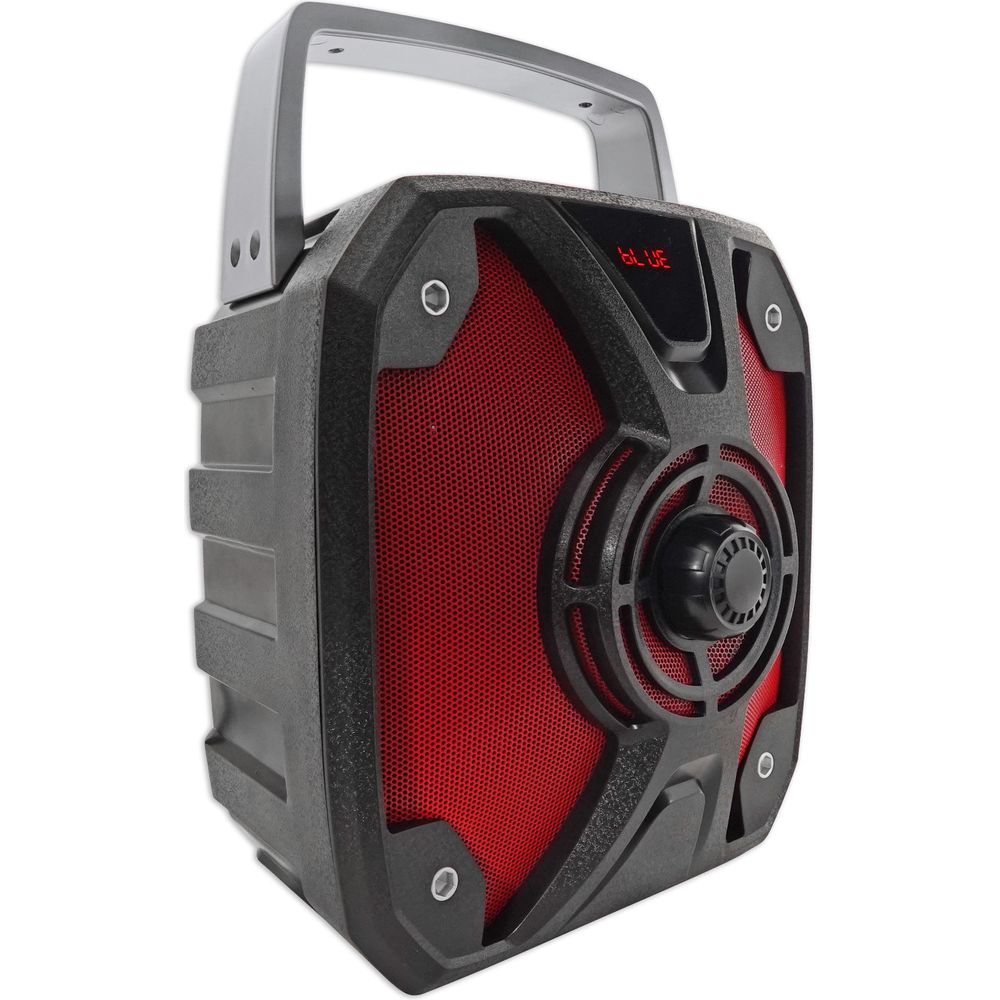 ROCKBOX 6.5" Rechargeable Portable Bluetooth Karaoke Speaker+Mic
