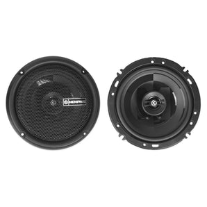 Pair Memphis Audio PRX602 6.5"+(2) PRX5 5.25" Car Speakers+ROCKMAT Sound Kit
