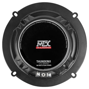 Pair MTX THUNDER61 6.5" 360w Car Audio Component Speakers w/Multi-Mount Tweeters