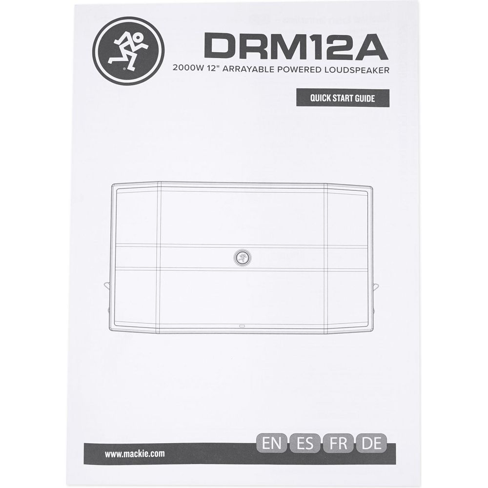 DRM12A Speaker & Crank-Up Tripod Speaker Stand