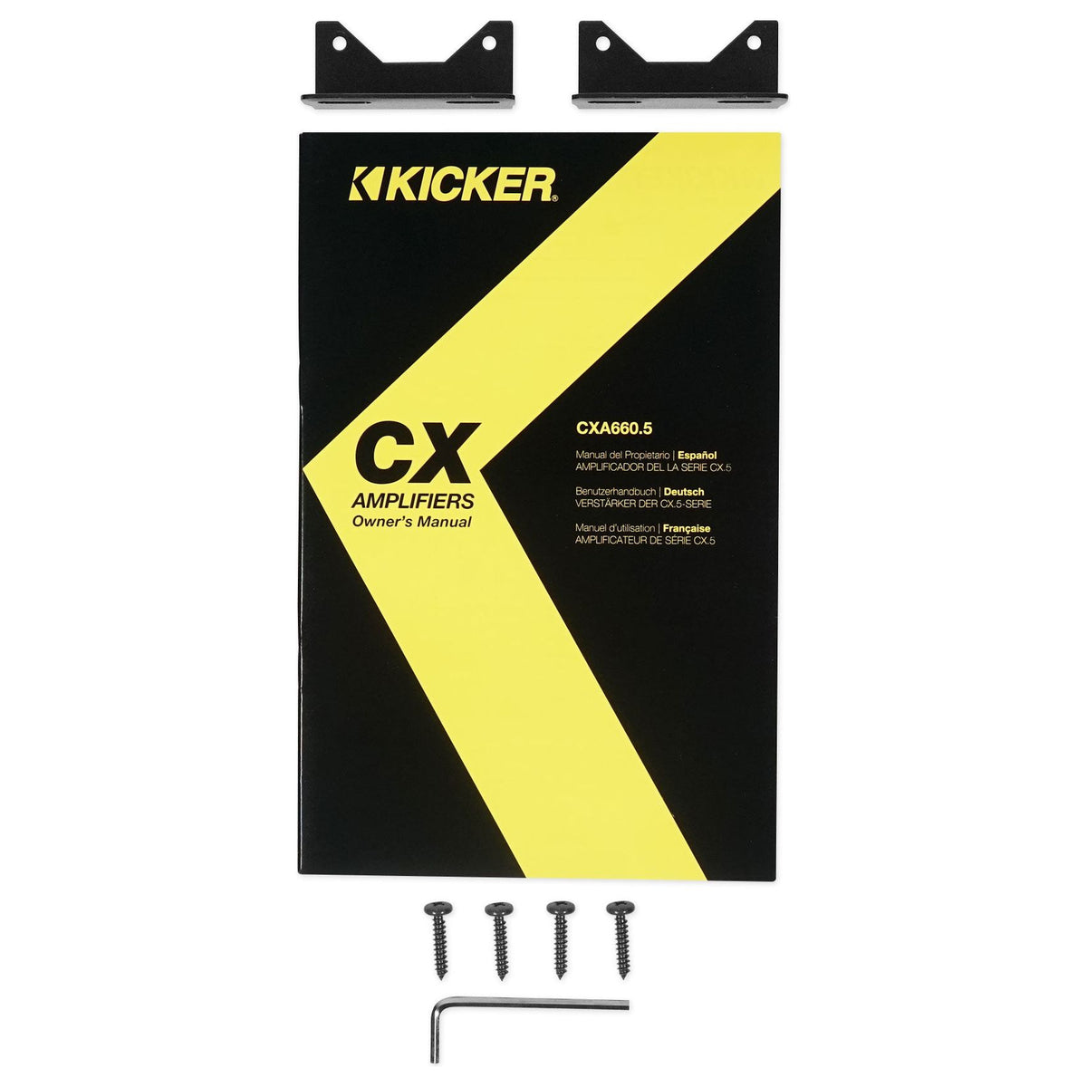 46CXA6605 CXA660.5 660 Watt 5-Channel Car Amplifier+Remote Bass Knob