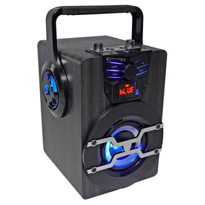Home Rechargeable Bluetooth Karaoke Quarantine Activity System w/LED's+Mic