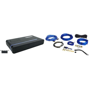 Memphis Audio PRXA300.2 300w RMS 2 Channel Car Stereo Amplifier + Amp Wire Kit