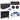 2) Kicker 43CVR102 COMPVR 10" 1400W Subwoofers+Sealed Box+Mono Amplifier+Amp Kit