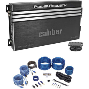 Power Acoustik RE5-3000D 3000w 5-Channel Car Audio Amplifier Class A/B+Amp Kit