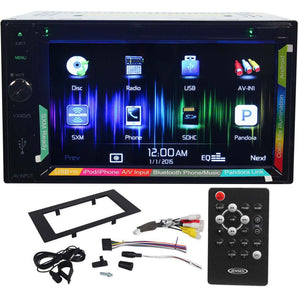Jensen VX4025 6.2" DVD Receiver Bluetooth W/iPhone Android+License Plate Camera