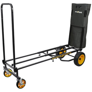 RocknRoller R10RT R10 500lb Capacity DJ PA Transport Cart+Equipment Bag Case