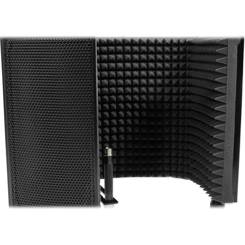 Recording Package w/Microphone Mic Stand + Isolation Shield + Tablet Mount