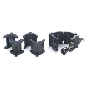 (2) Chauvet CLP10 CLP-10 360°  Wrap Around "O" Clamps For Light Mounting
