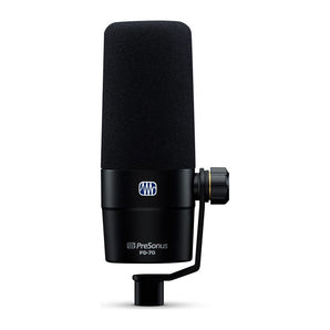 PRESONUS PD-70 Dynamic Cardioid Broadcast Mic Podcast Recording Microphone+Boom