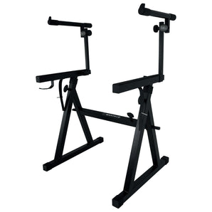 Rockville Z55 Z-Style 2-Tier Keyboard Stand+Bag Fits Nord Stage 3