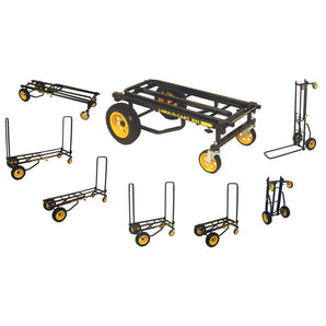 RocknRoller R10RT 500lb Capacity DJ Transport Cart+Accessory+Equipment Bag+Deck