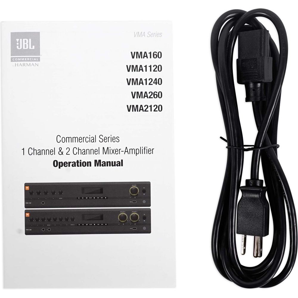 VMA160 Amplifier + 4 6" White Ceiling Speakers