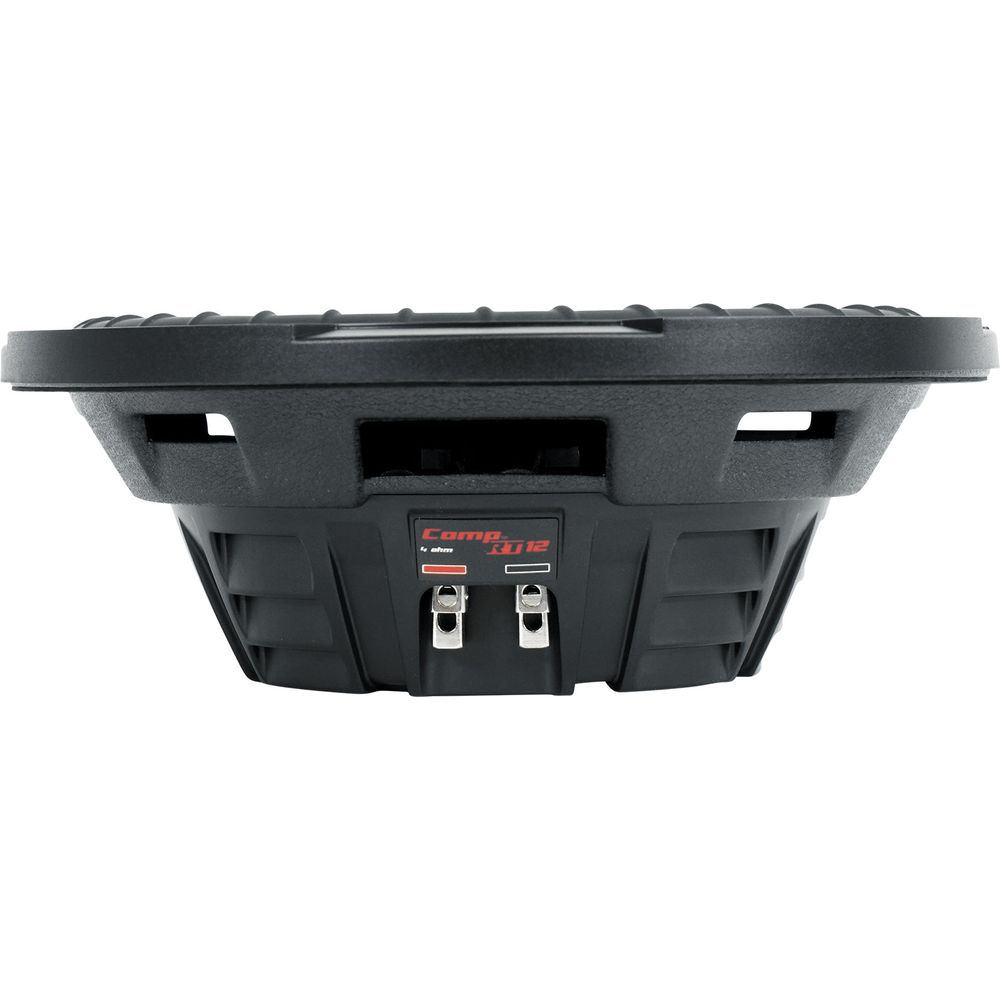 CompRT 1000W 12" Shallow Subwoofer + RSTS12 Sealed Enclosure + Install Kit