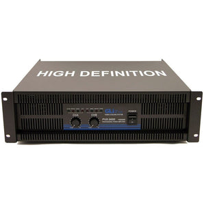 GLI Pro PVX9000 10,000 Watt Power Amplifier DJ Rack Amp + XLR Cable