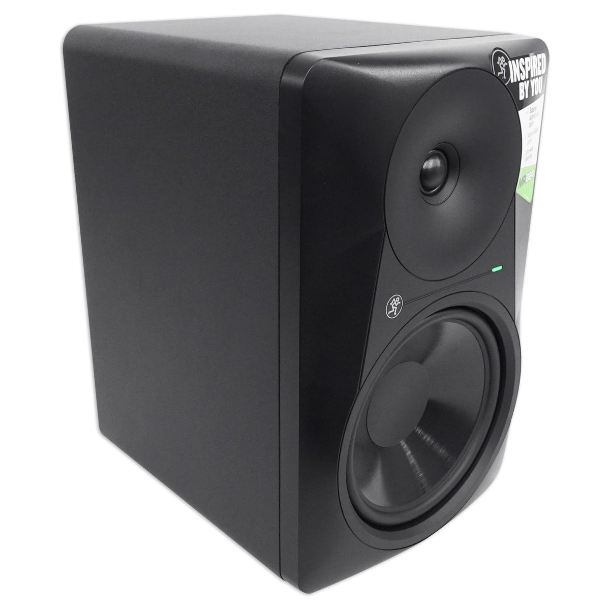 (2) MR824 8in Monitor Bundle with Mic, Adjustable Stands & Isolation Shield
