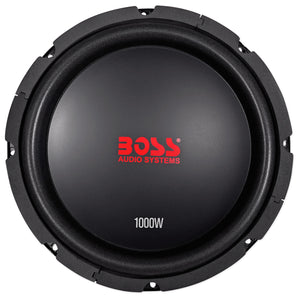 Boss Audio CXX104DVC 10" 1000 Watt Car Subwoofer + Vented Sub Box Enclosure