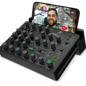 Mackie MobileMix USB-Battery Powered Phone/Tablet Live Sound/Streaming Mixer