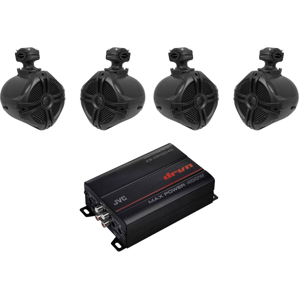 KS-DR1004D Amplifier & RWB65B Wakeboard Tower Speakers