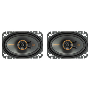 Pair Kicker 47KSC4604 KSC460 4x6" 75 Watt 2-Way Car Stereo Speakers KSC46
