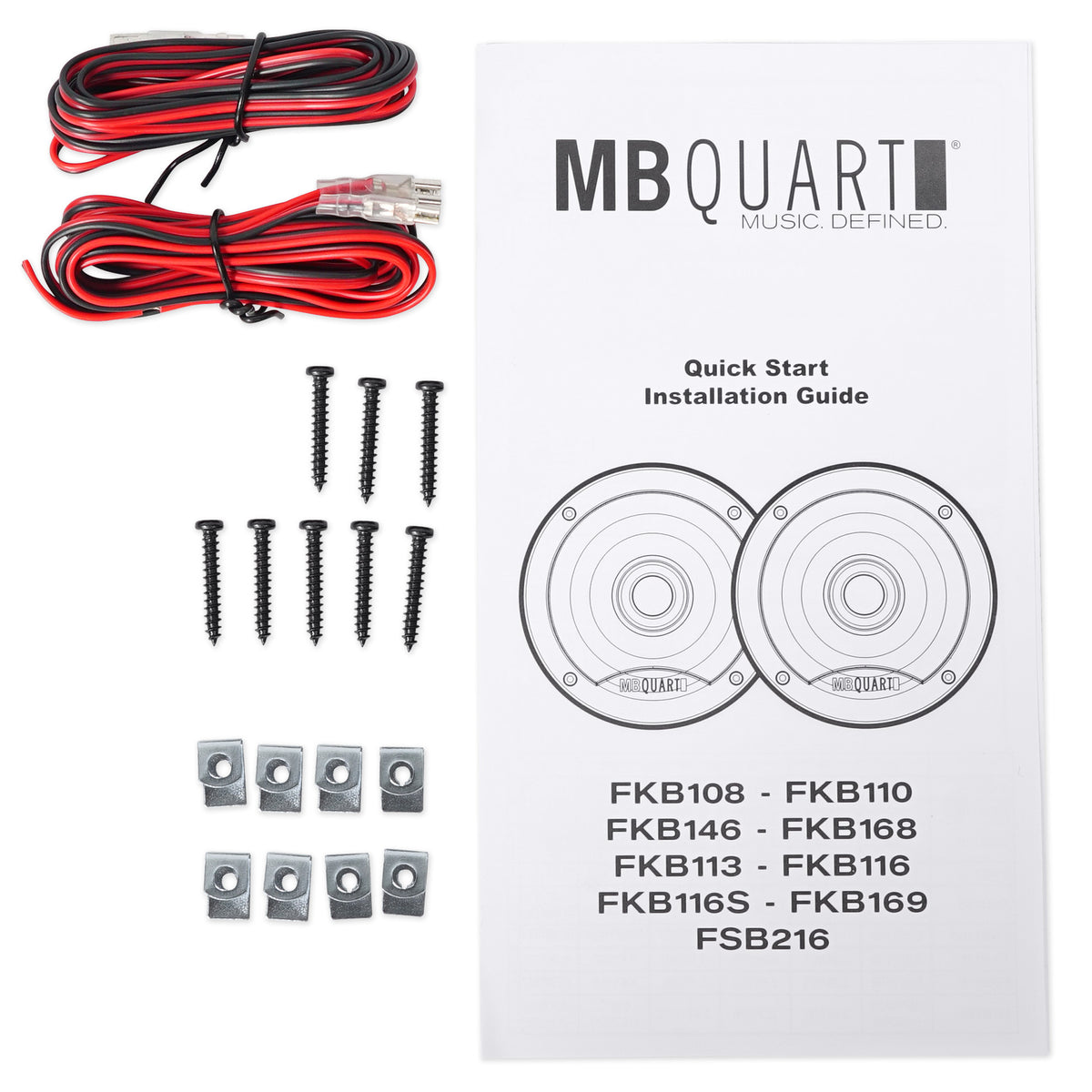 6x9" FKB169+5.25" FKB113 Car Speaker Bundle