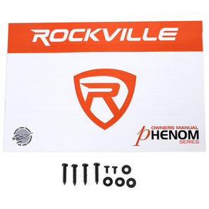 Rockville RXD-M0 1200 Watt Peak/300w Dyno-Certified RMS Mono 1 Ohm Amplifier Car Audio Amp + Amp Kit
