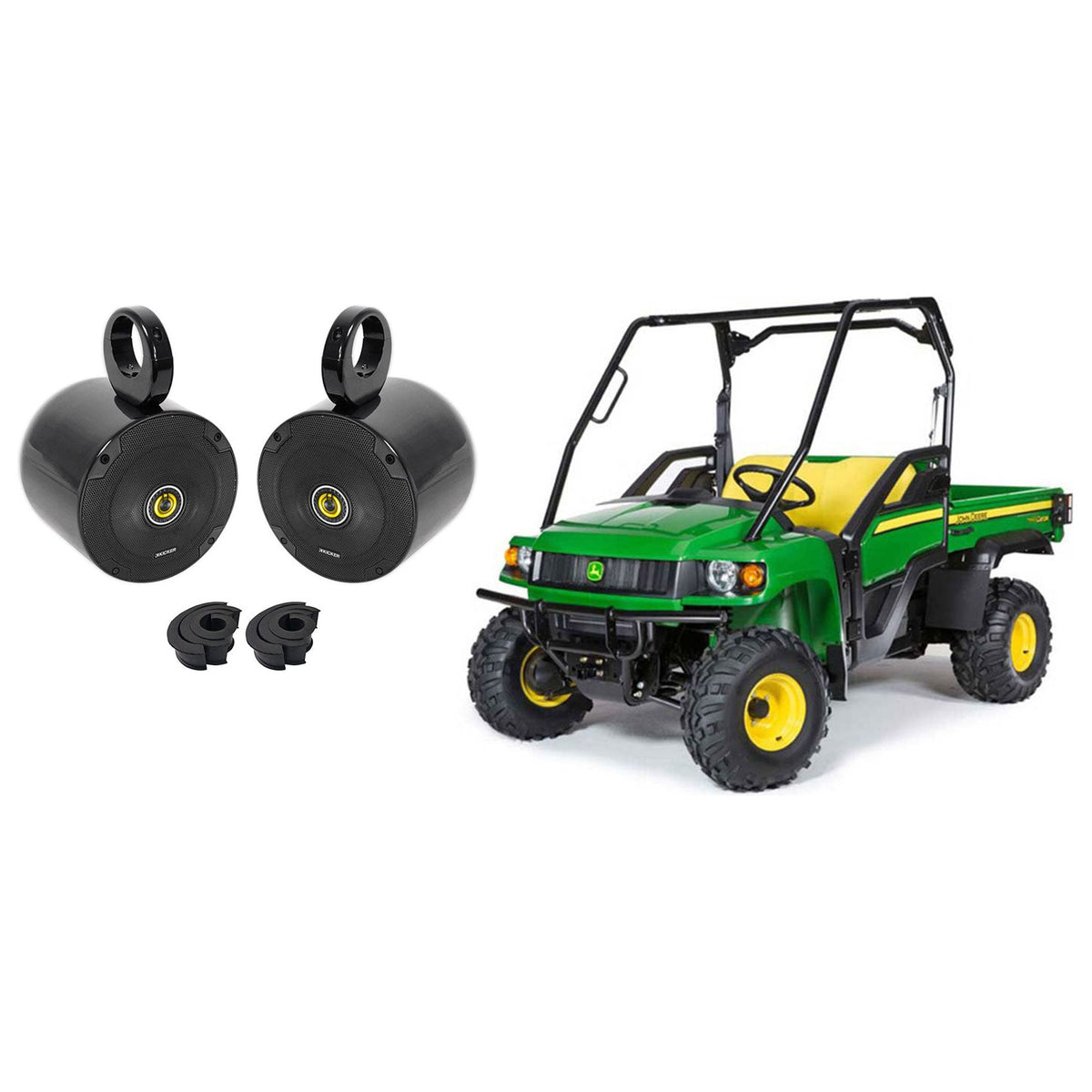 6.5" 600w Rollbar Rollcage Tower Speakers