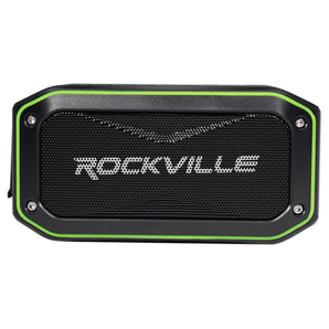 Rockville ROCK + KARAOKE ANYWHERE WaterProof Bluetooth Stereo System w/(2) Mics