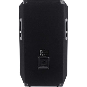 (2) Rockville RSG15 15” 3-Way 1500 Watt 8-Ohm Passive DJ/Pro Audio PA Speaker