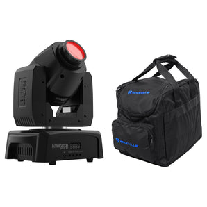 Chauvet Intimidator Spot 110 Compact Moving Head Beam Gobo DMX Light+Carry Bag