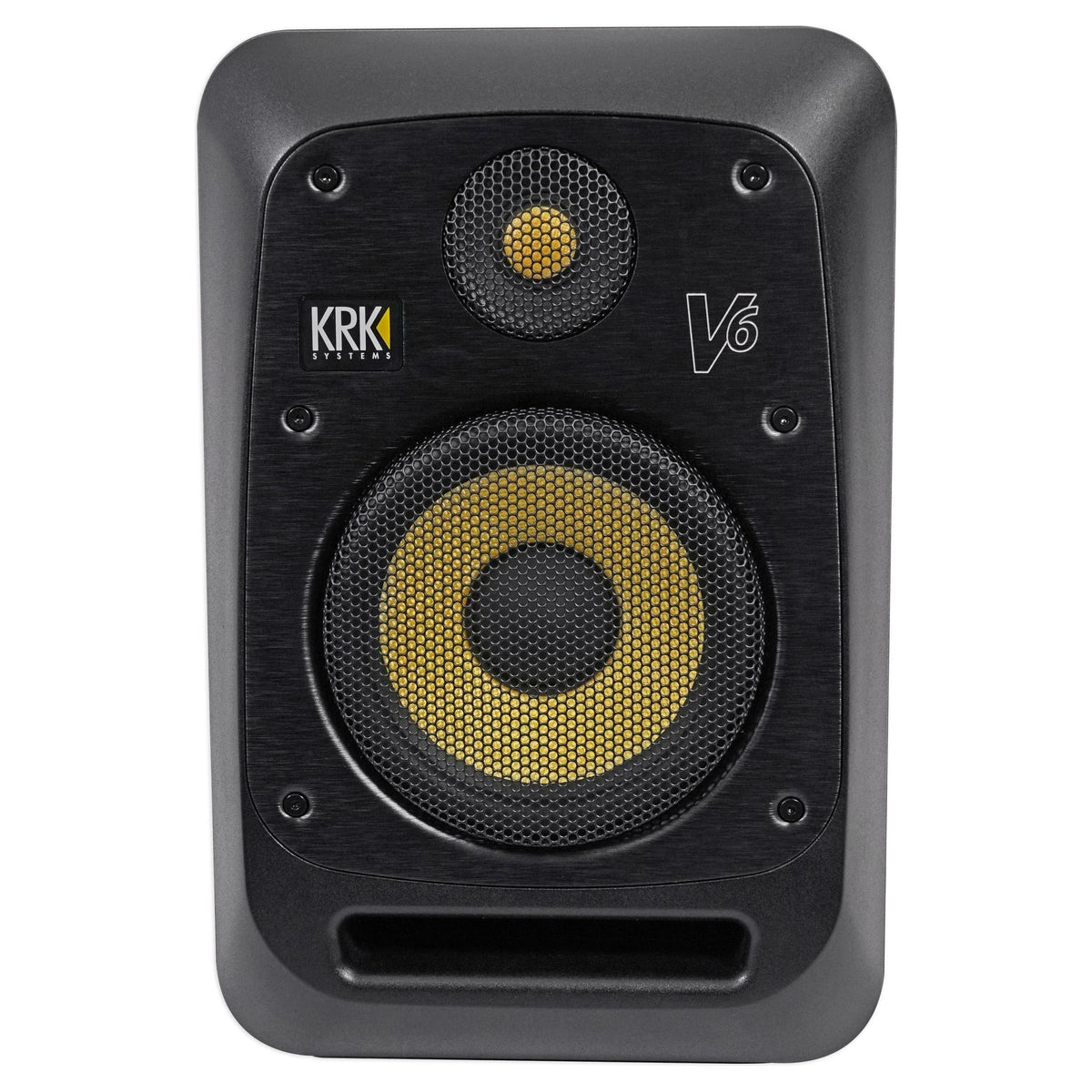 (2) V6S4-NA 6" Powered Studio Monitors + Stands + Pads + Headphones + Mic + Shield