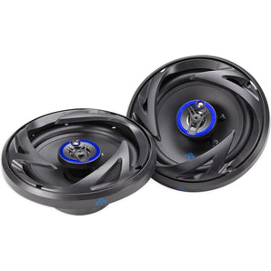 (4) AUTOTEK ATS653 6.5" 1200 Watt 3-Way Full-Range Car Stereo Speakers