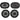 Pair Alpine SXE-6926S 6x9" 280w+Pair 6.5" 220w 2-Way Car Audio Coaxial Speakers