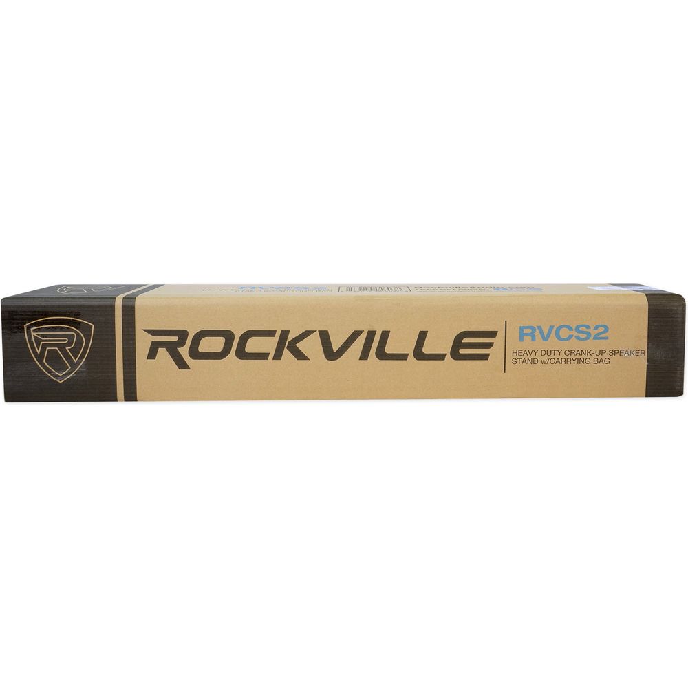 (2) SRM350V3 1000W 10in Powered PA Speaker Bundle with Crank-Up Stands