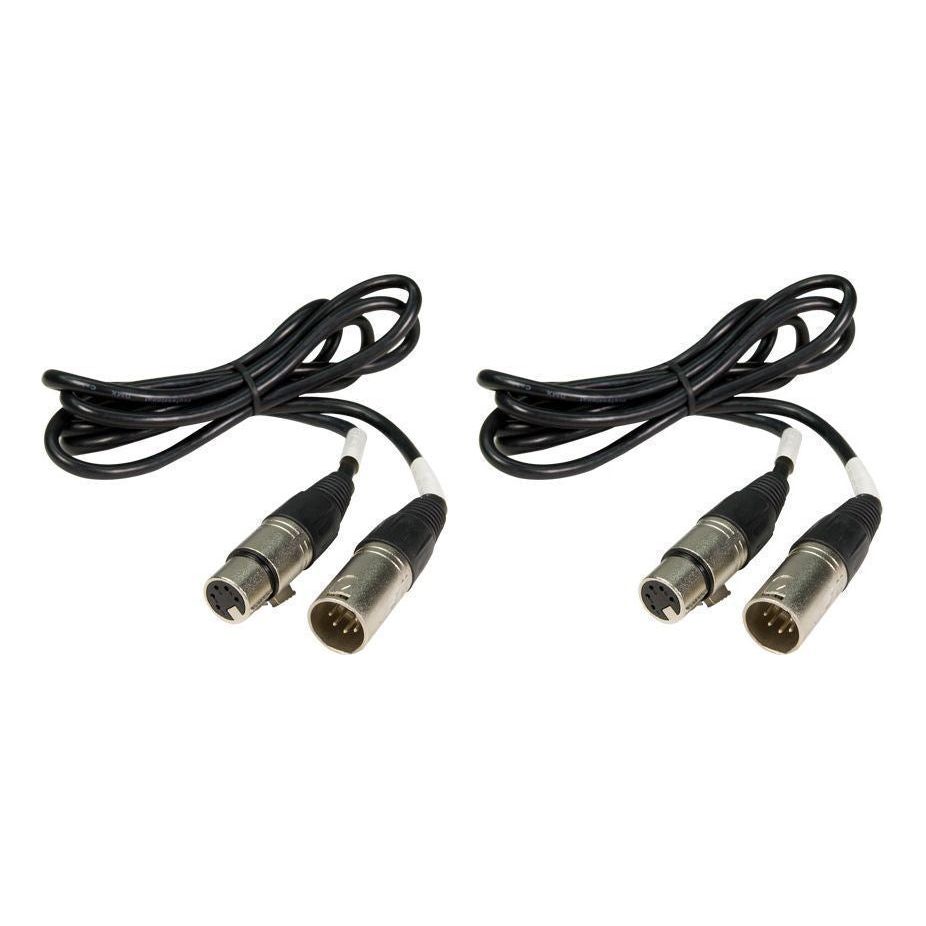 DMX5P5FT 5-Pin DMX Cable, 5 ft (2-Pack)