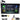 JVC KW-V85BT 6.8" DVD Car Monitor Bluetooth Receiver Android/Carplay+Camera