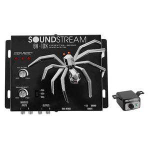 SOUNDSTREAM BX-10X Car Digital Bass Booster Sound Processor+Remote+RCA Cable