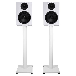 Pair Rockville APM6W 6.5" 350W Powered USB Studio Monitor Speakers+29" Stands