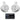 Soundstream MHU-32 Marine Boat Bluetooth Receiver+(2) 8" White Tower Speakers