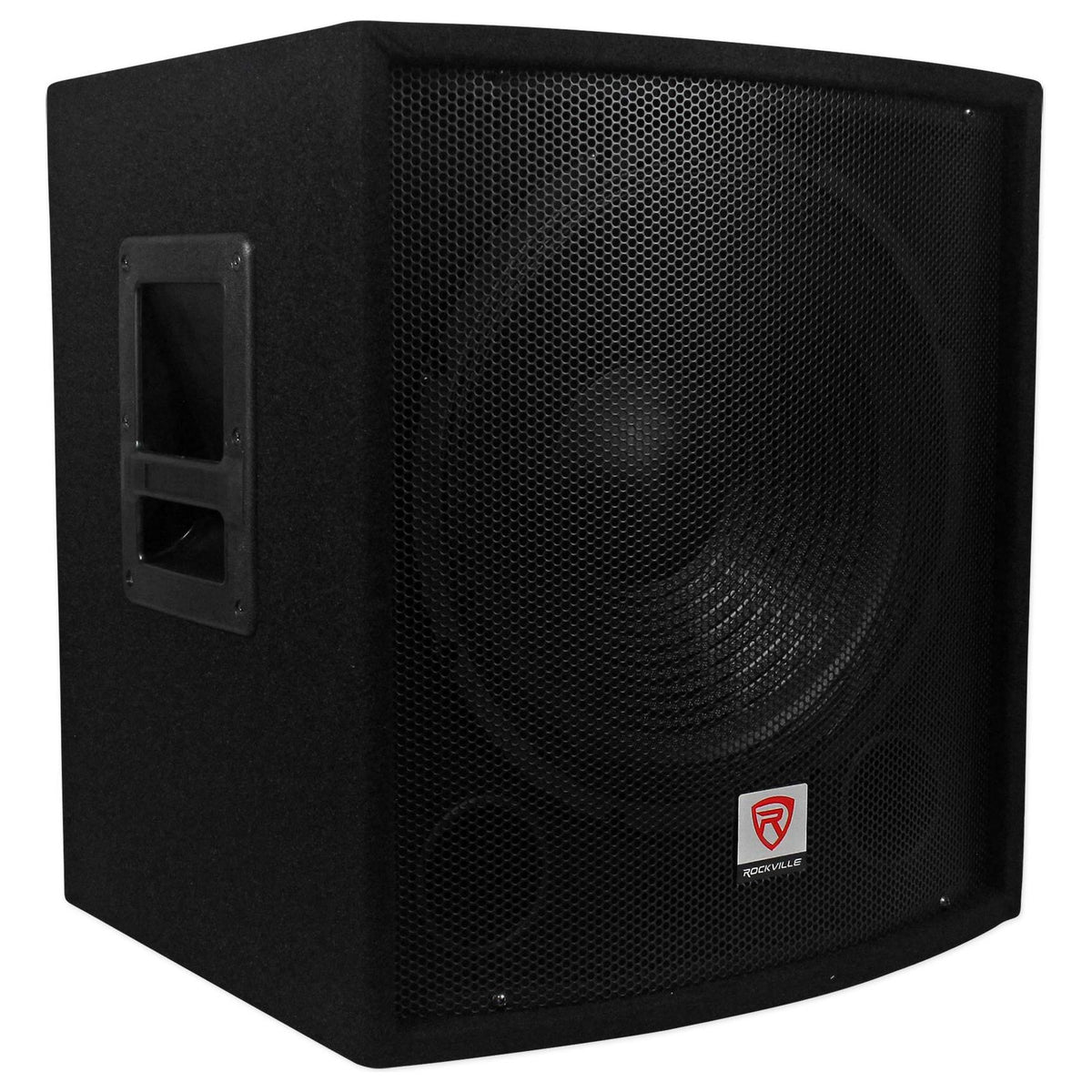 Rockville SPGN158 15" Passive 8-Ohm 1600W DJ PA Speaker+Passive Sub+Pole Mount