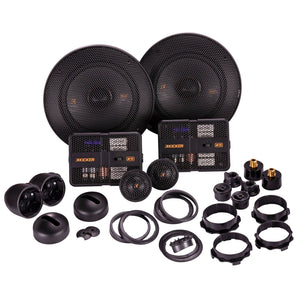 (2) Pairs Kicker 47KSS504 5.25" 100 Watt Car Audio Component Speakers KSS50