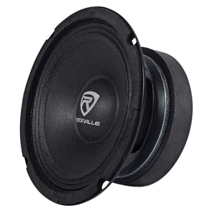 (4) Rockville RM68PRO 6.5" 800 Watt 8 Ohm SPL Midbass/Midrange Car Speakers