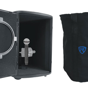 Beyerdynamic M160 Double Ribbon Instrument Microphone Mic + Sound Isolation Box